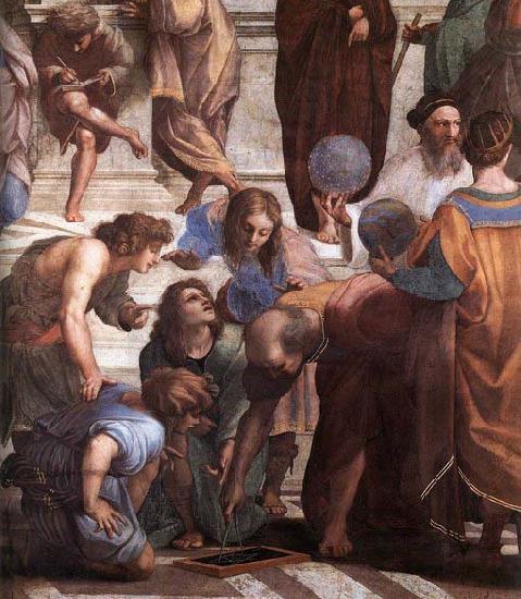 RAFFAELLO Sanzio The School of Athens